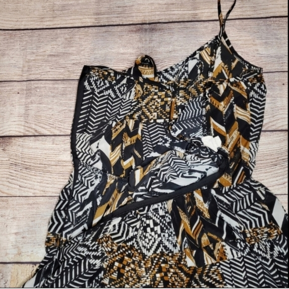 One clothing tribal aztec sleeveless shorts romper - Picture 2 of 9